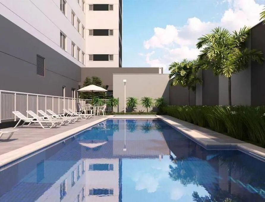 Studio Com Piscina E Academia 88A A 200M Do Metro Bras-1