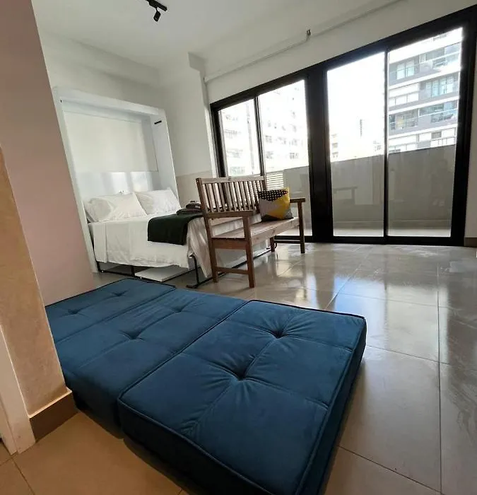 Loft De Luxo Com Varanda E Entrada Ao St Marche Jardins-1