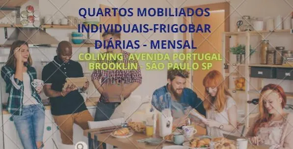 Coliving Avenida Portugal - Brooklin-1