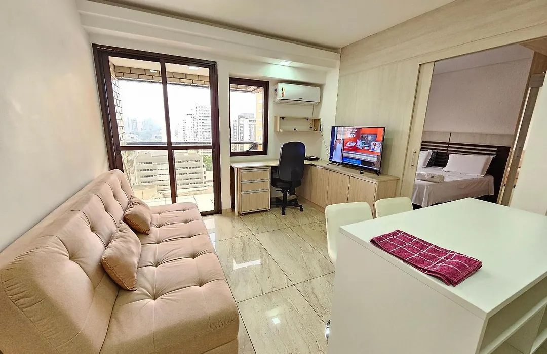 Apart-Hotel Qiibirapuera C/Quarto Suite E Cozinha-1