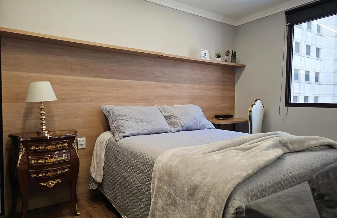 425 Flat Hotel Ibirapuera A 5M Do Shopping Apt Particular-1
