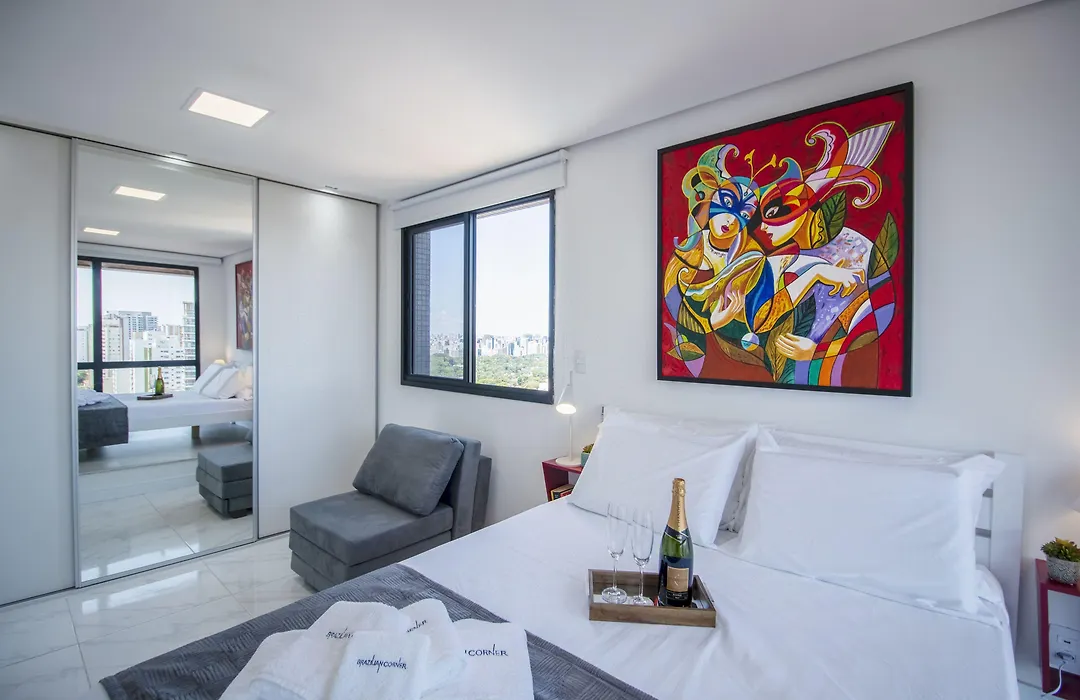Duplex Em Pinheiros Com Vista Incrivel, Piscina, Ac-1