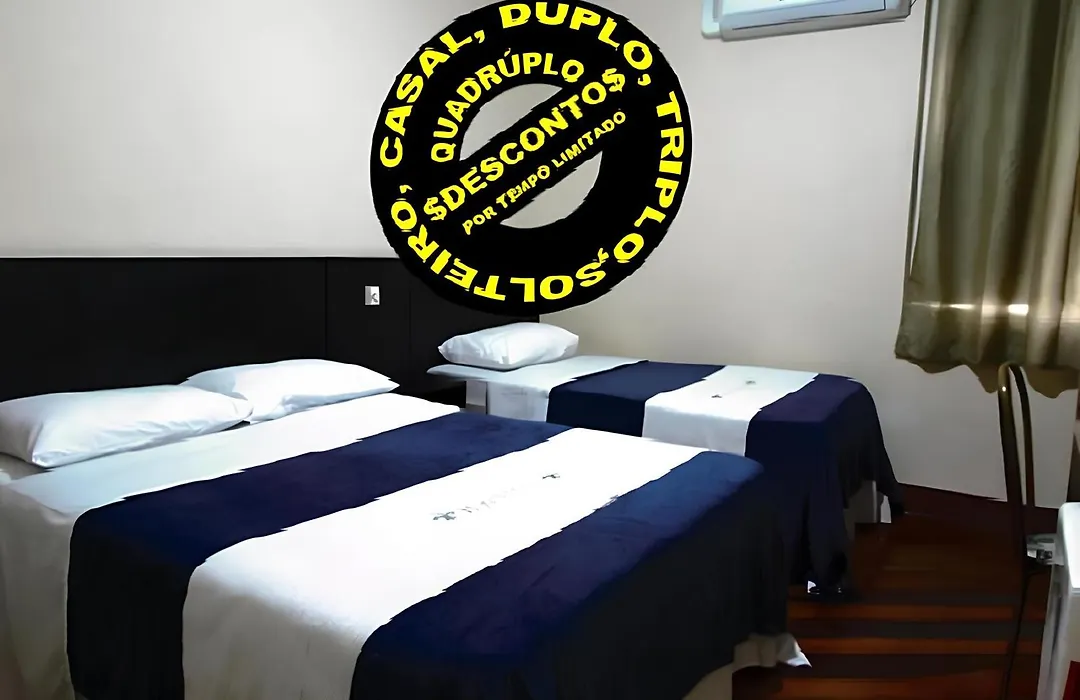 Hotel Minho - Melhor Opção Próximo à 25 de Março, Brás, Bom Retiro, Metrô e Hospital Pérola Byington - Buffet de Café da Manhã Incluso - Estacionamento em Frente-1