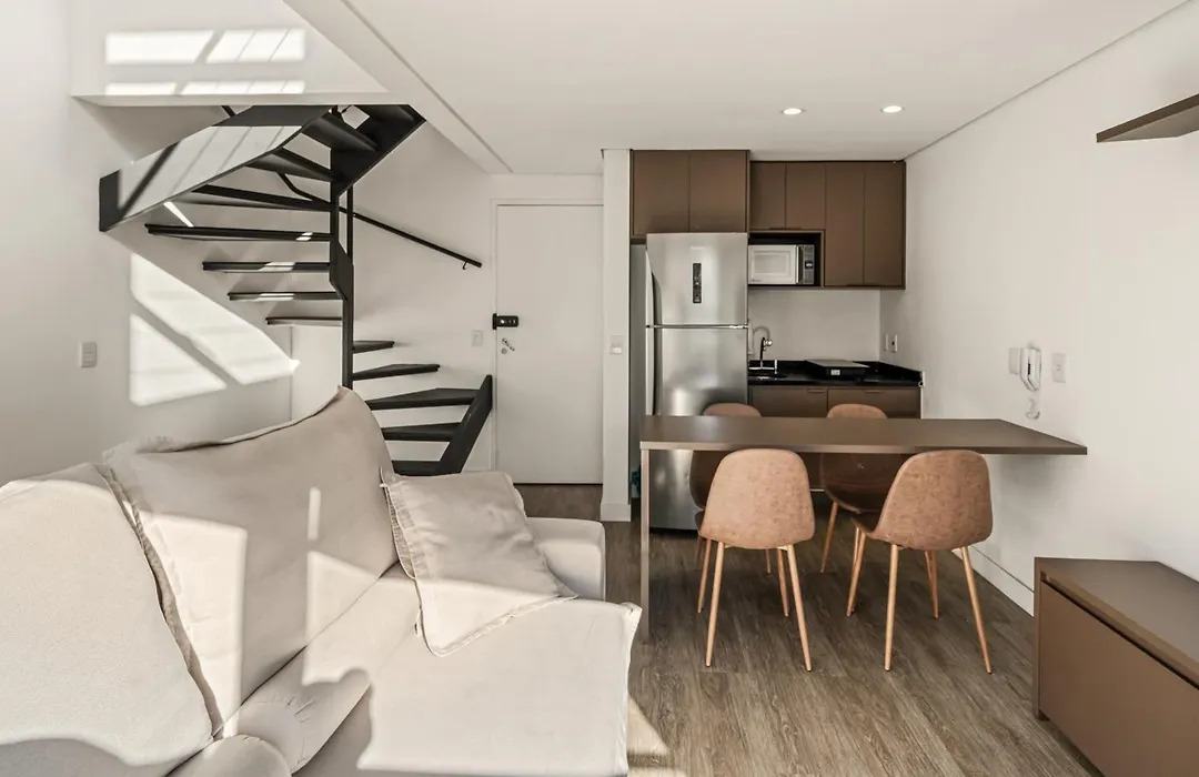 Flat Duplex Com Servico De Camareira E Enxoval Completo - Ao Lado Do Parque Ibirapuera-1