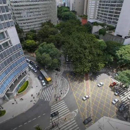 Studio Completo Com Piscina E Localizacao Privilegiada - A 350M Do Metro Anhangabau-3