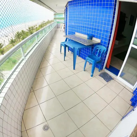 Apto Amplo Frente Ao Mar Com Vista Espetacular!-3
