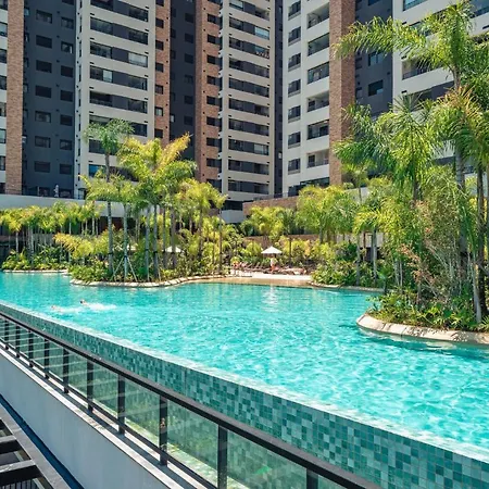 Incrivel Skyline Do 22º Em Resort Paradisiaco-3