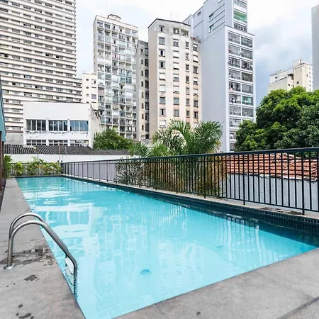 Linda Vista Do Centro De Sao Paulo Com Garagem E Internet 500Mb-2