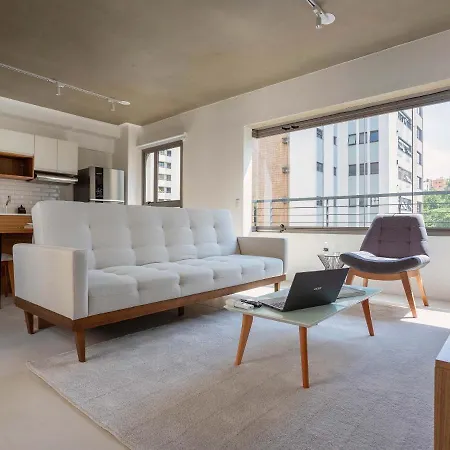 Quarto Sala 48m2 Parque Ibirapuera Itaim Bibi-2