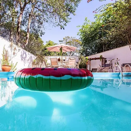 Linda Casa Na Lapa 4 Quartos, Piscina, Churrasqueira E Jardim-2