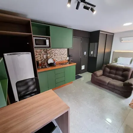 84 New Studio Next Paulista Av, Fast Wifi And Balcony-2