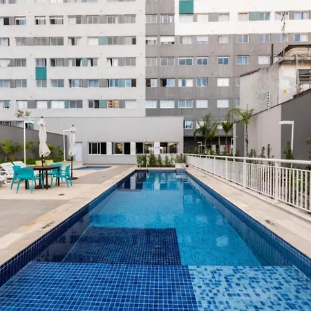 Apartamento 1417 Studio Na Mooca Completinho Com Piscina-2