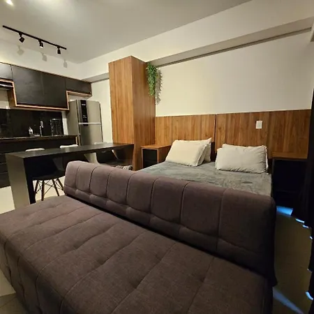 Studio Novo Junto A Liberdade Com Garagem-3