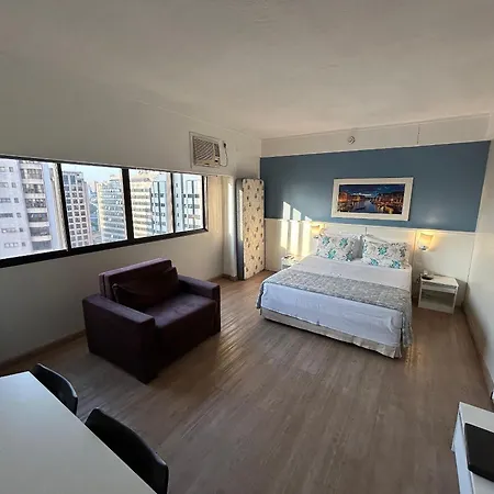 Flat Live & Lodge C/ Garagem E Limpeza Diaria-2