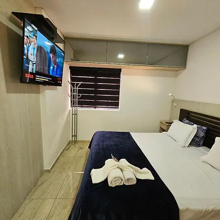 Apart-Hotel Qiibirapuera C/Quarto Suite E Cozinha-3