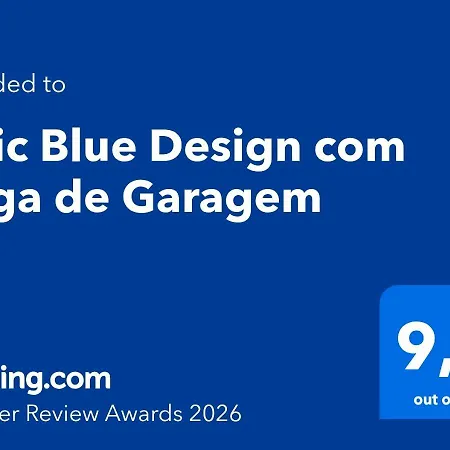Chic Blue Design Com Vaga De Garagem-2