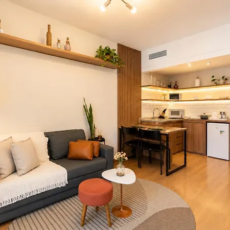 Flat Al Lorena, Jardins Com Estacionamento Gratis, Wifi E Piscina-3