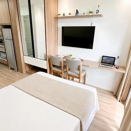 Apartamento 1417 Studio Na Mooca Completinho Com Piscina-3