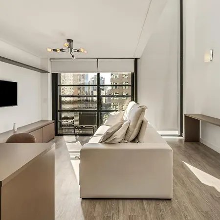 Flat Duplex Com Servico De Camareira E Enxoval Completo - Ao Lado Do Parque Ibirapuera-3