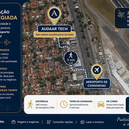 Audaar Tech Suites - Aeroporto De Congonhas-2