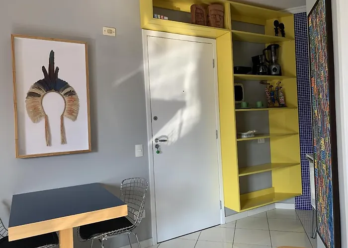 Studio A 50 Mts Do Hosp Sirio Libanes São Paulo aceita animais de estimação