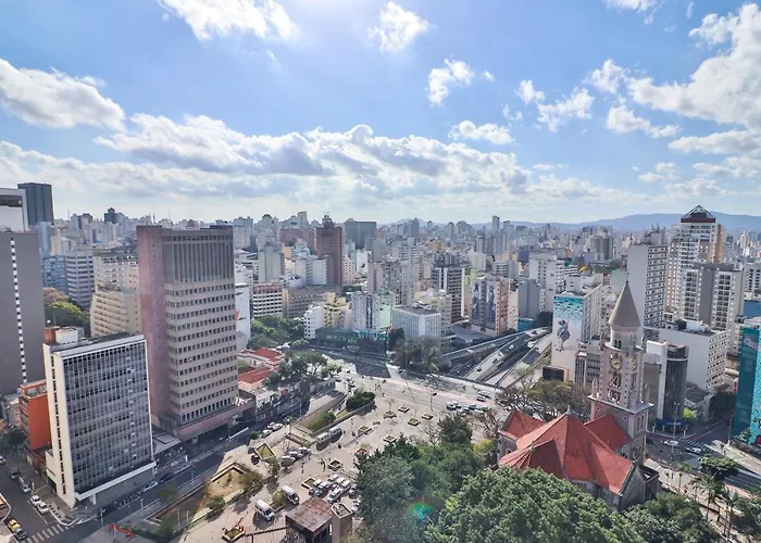 Studio Vista Panoramica - Wifi - Prox Ao Metro - Sp São Paulo
