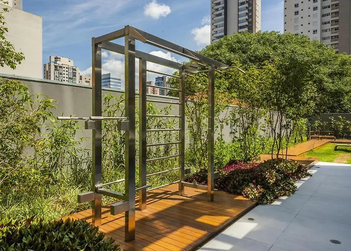 Cama Queen- Loft super moderno na Vila Olímpia São Paulo aceita animais de estimação