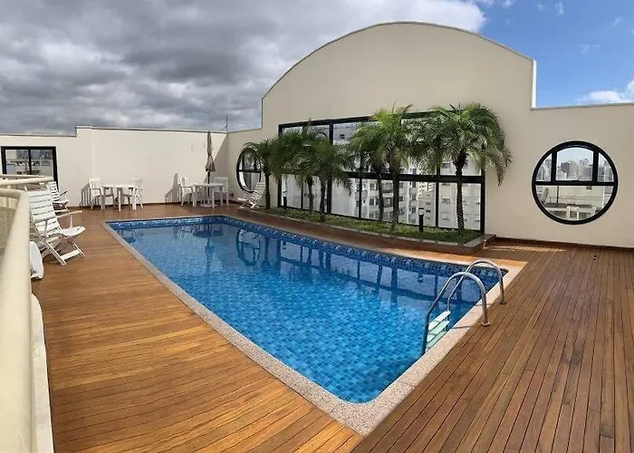 Tsue The Palace Moema particular limpeza diária e sacada UH1204 Apartamento São Paulo