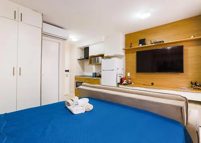 Studio com Varanda coberta próximo ao metrô Apartamento São Paulo