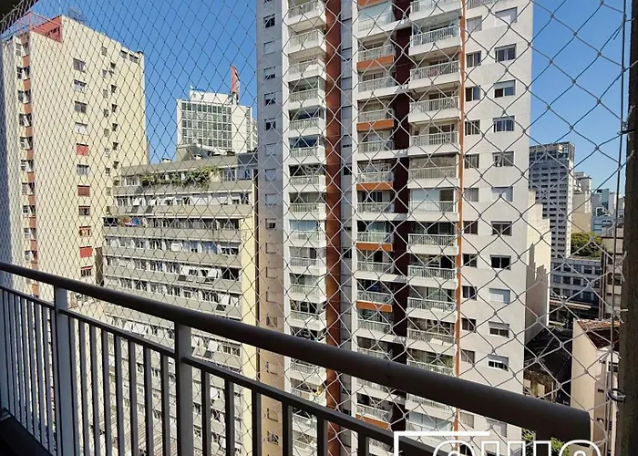Chic Blue Design Com Vaga De Garagem Apartamento São Paulo aceita animais de estimação